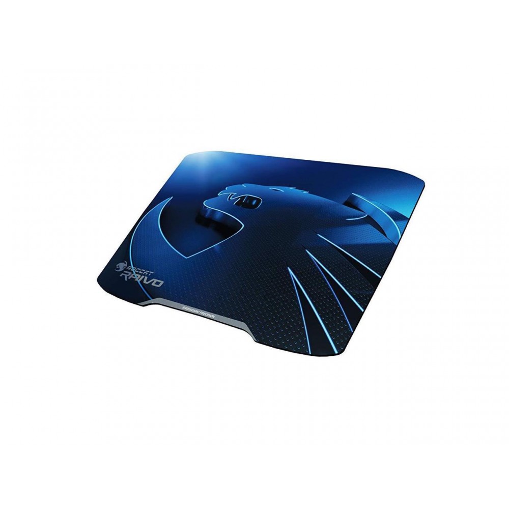 ROCCAT RAIVO 2mm High-Velocity Ergonomic Gaming Mousepad, Lightning Blue