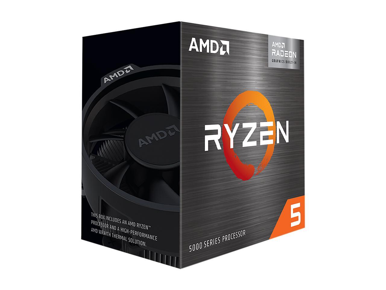 AMD Ryzen 5 5600G - Ryzen 5 5000 G-Series Cezanne (Zen 3) 6-Core