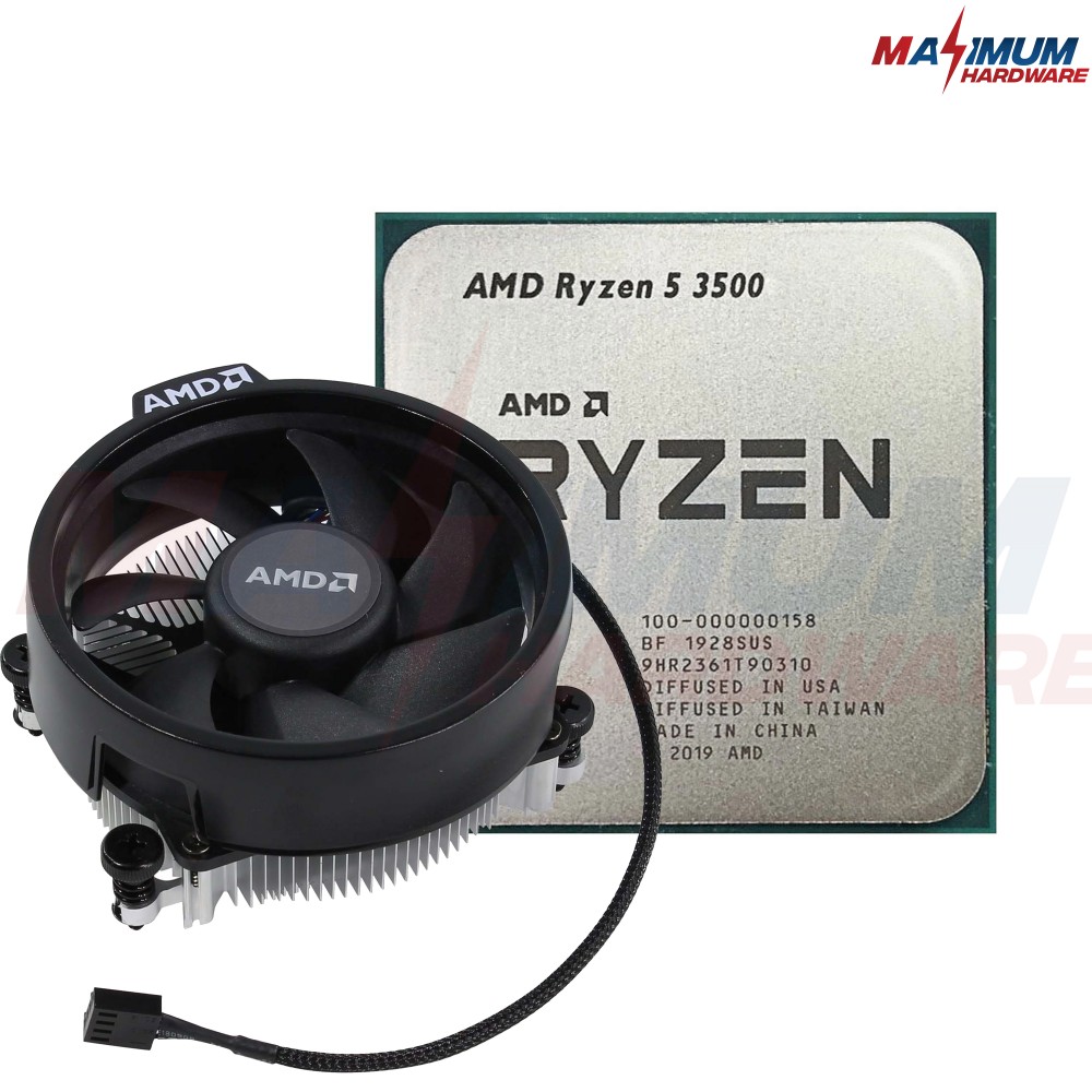 AMD Ryzen 5  3500 6 Core TRAY + AMD Wraith Stealth  (3 Years Warranty)