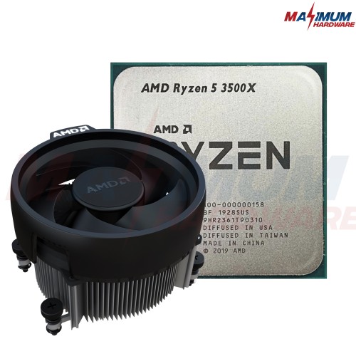 AMD Ryzen 5  3500X 6 Core TRAY + AMD Wraith Stealth  (3 Years Warranty)