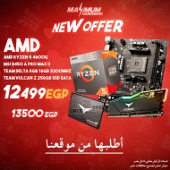 AMD Ryzen 5 4600G + MSI B450M + 16G ram + 256G SSD