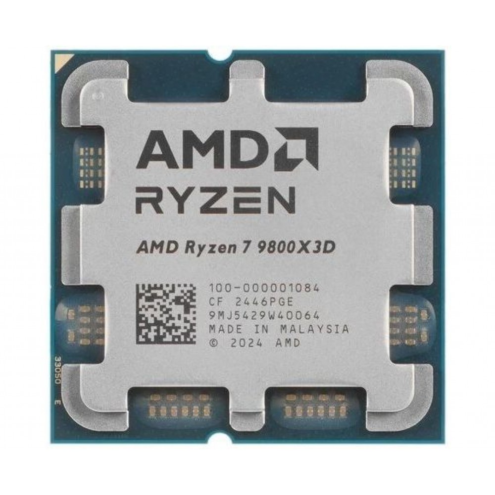 AMD Ryzen 7 9800X3D - Granite Ridge (Zen 5) 8-Core 4.7 GHz - Socket AM5 120W Tray AMD Ryzen 7 9800X3D - Granite Ridge (Zen 5) 8-Core 4.7 GHz - Socket AM5 120W Tray