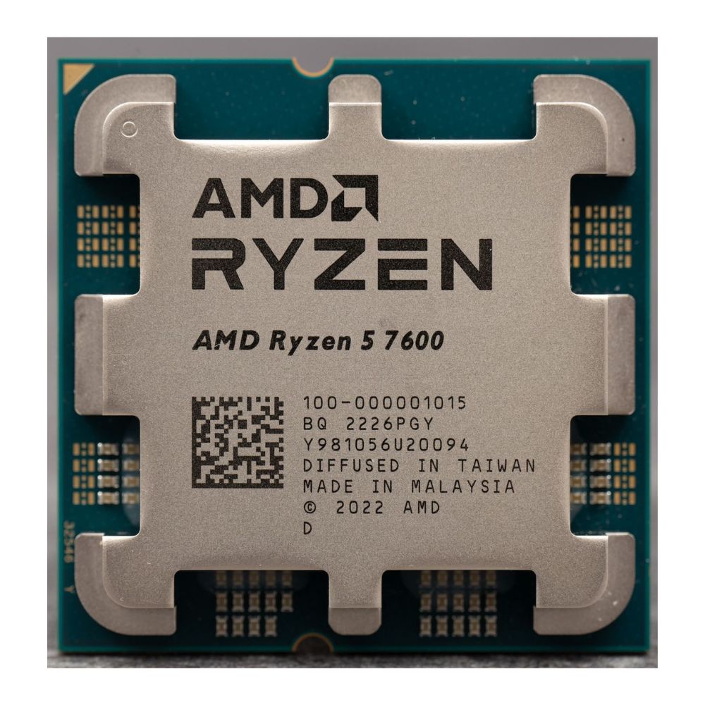 AMD Ryzen 5 7600 - 6-Core 12-Threads  5.1 GHz - Socket AM5 Tray (Without Fan)
