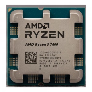 AMD Ryzen 5 7600 - 6-Core 12-Threads  5.1 GHz - Socket AM5 Tray (Without Fan)