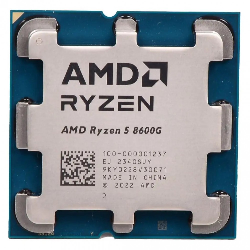 AMD Ryzen 5 8600G - Ryzen 5 8000-G Series Phoenix (Zen 4) 6-Core 4.3 GHz Socket AM5 65W Tray + Fan AMD Ryzen 5 8600G - Ryzen 5 8000-G Series Phoenix (Zen 4) 6-Core 4.3 GHz Socket AM5 65W Tray + Fan