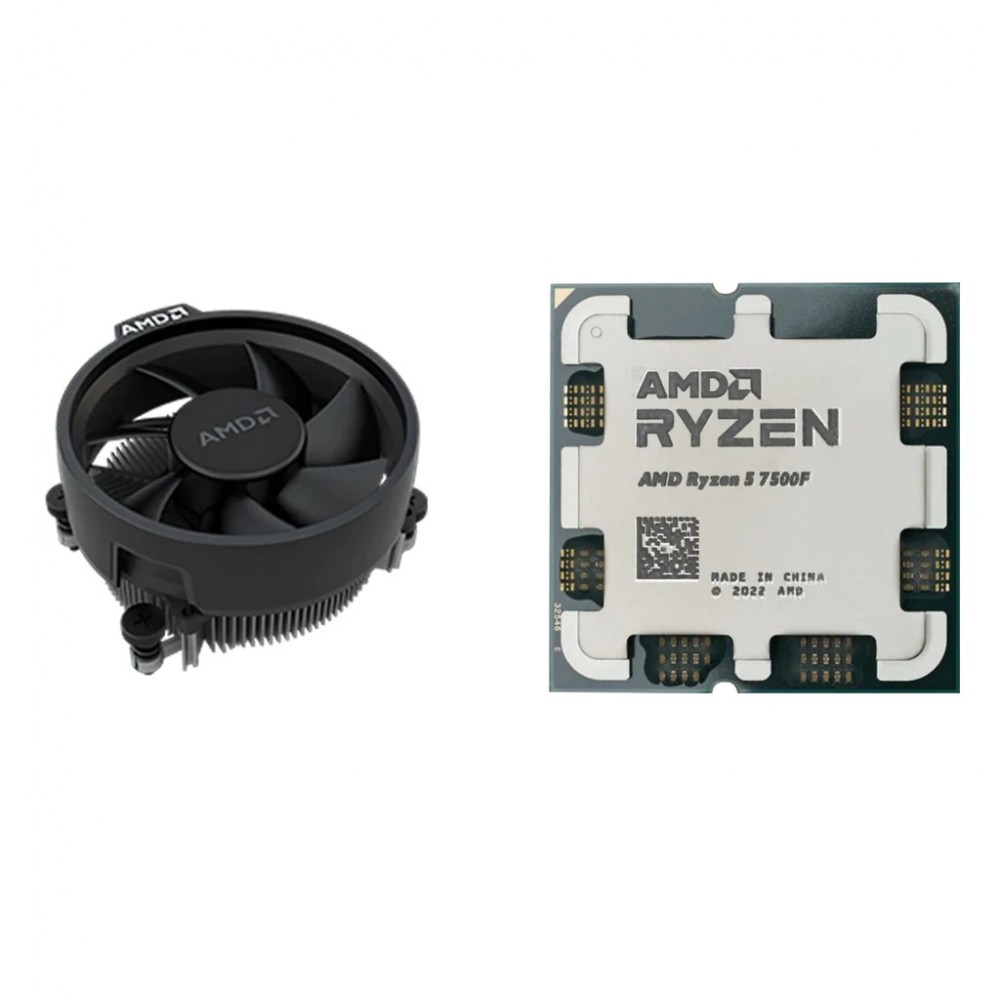 AMD Ryzen 5 7500F 6 Core 3.7GHz 32MB Cache - Socket AM5  Tray