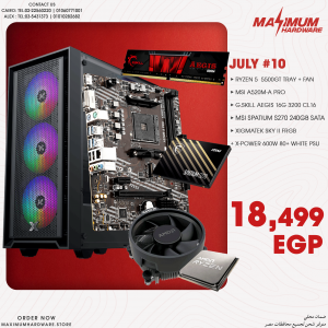 AMD RYZEN 5 3400G (July #10)