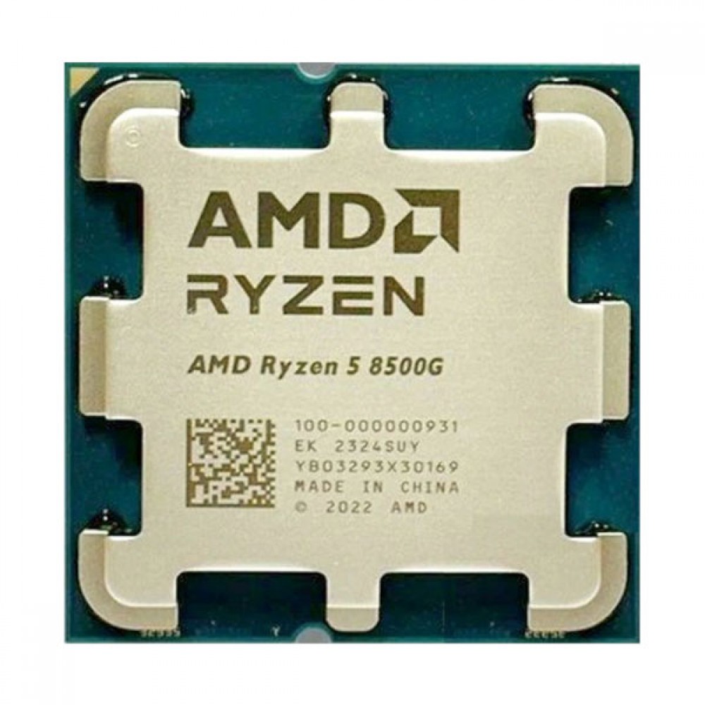 AMD Ryzen 5 8500G - Ryzen 5 8000-G Series Phoenix (Zen 4) 6-Core 3.5 GHz Socket AM5 65W Tray AMD Ryzen 5 8500G - Ryzen 5 8000-G Series Phoenix (Zen 4) 6-Core 3.5 GHz Socket AM5 65W Tray