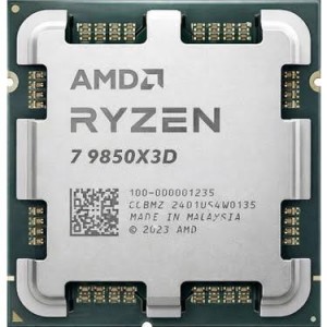 AMD Ryzen 7 9850X3D - Granite Ridge (Zen 5) 8-Core 4.7 GHz - Socket AM5 120W Tray ( Without fan )