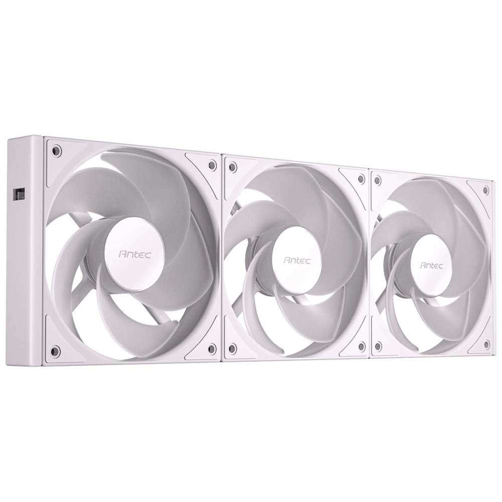 Antec Connect C120R Reverse ARGB 3 Fan Pack White