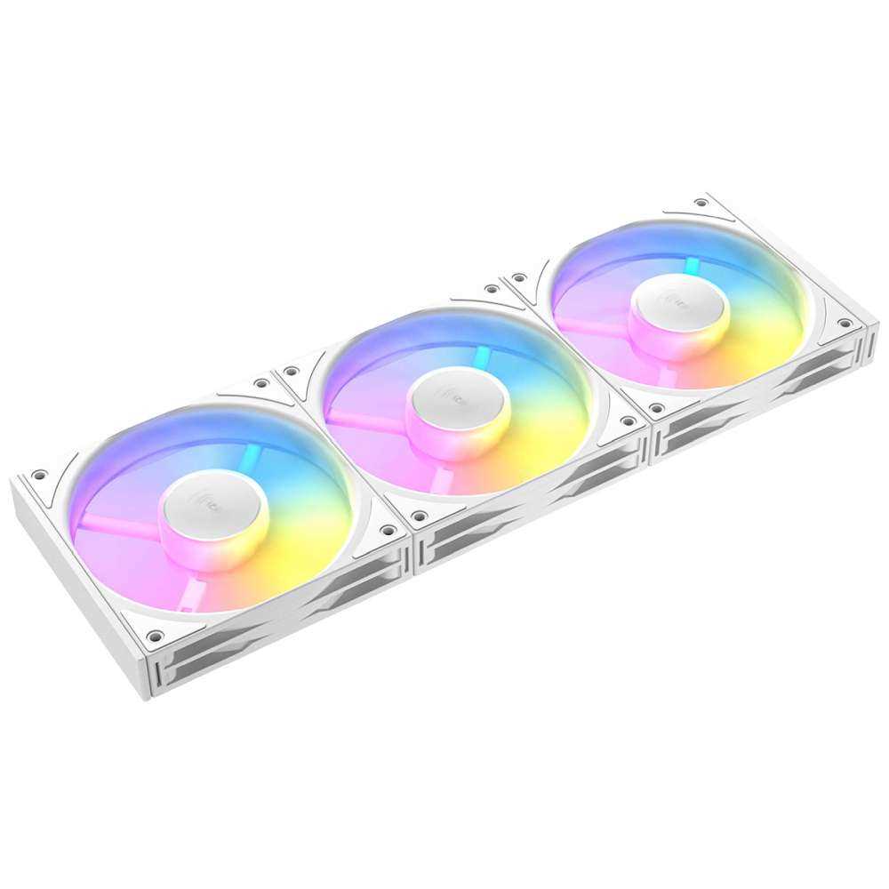 Antec Connect C120R Reverse ARGB 3 Fan Pack White