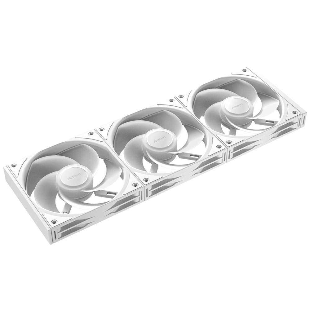 Antec Connect C120R Reverse ARGB 3 Fan Pack White
