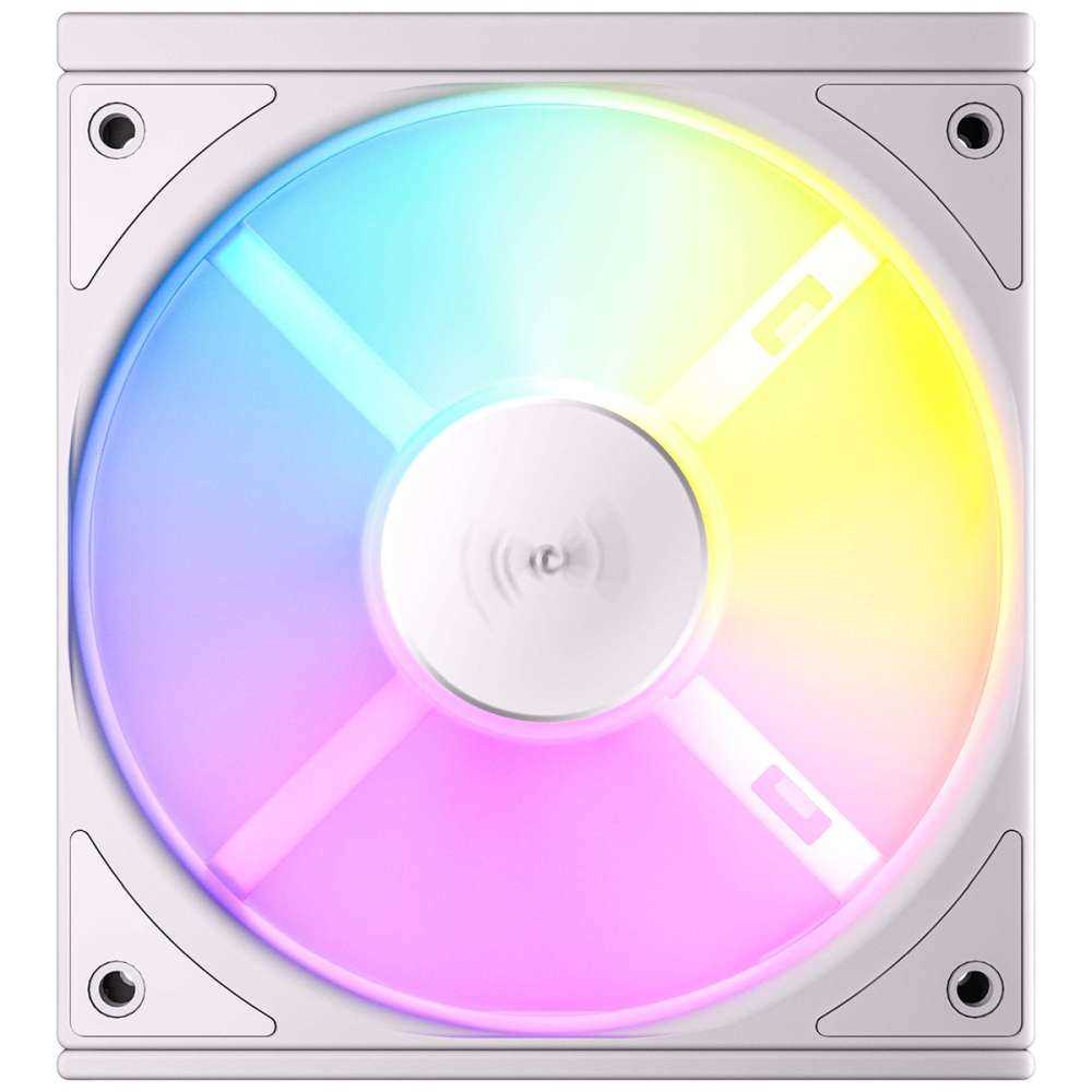 Antec Connect C120R Reverse ARGB 3 Fan Pack White