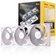 Antec Connect C120R Reverse ARGB 3 Fan Pack White