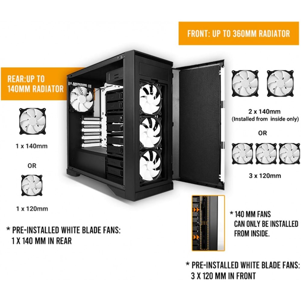 ANTEC P101 Silent Mid-Tower Case ANTEC P101 Silent Mid-Tower Case