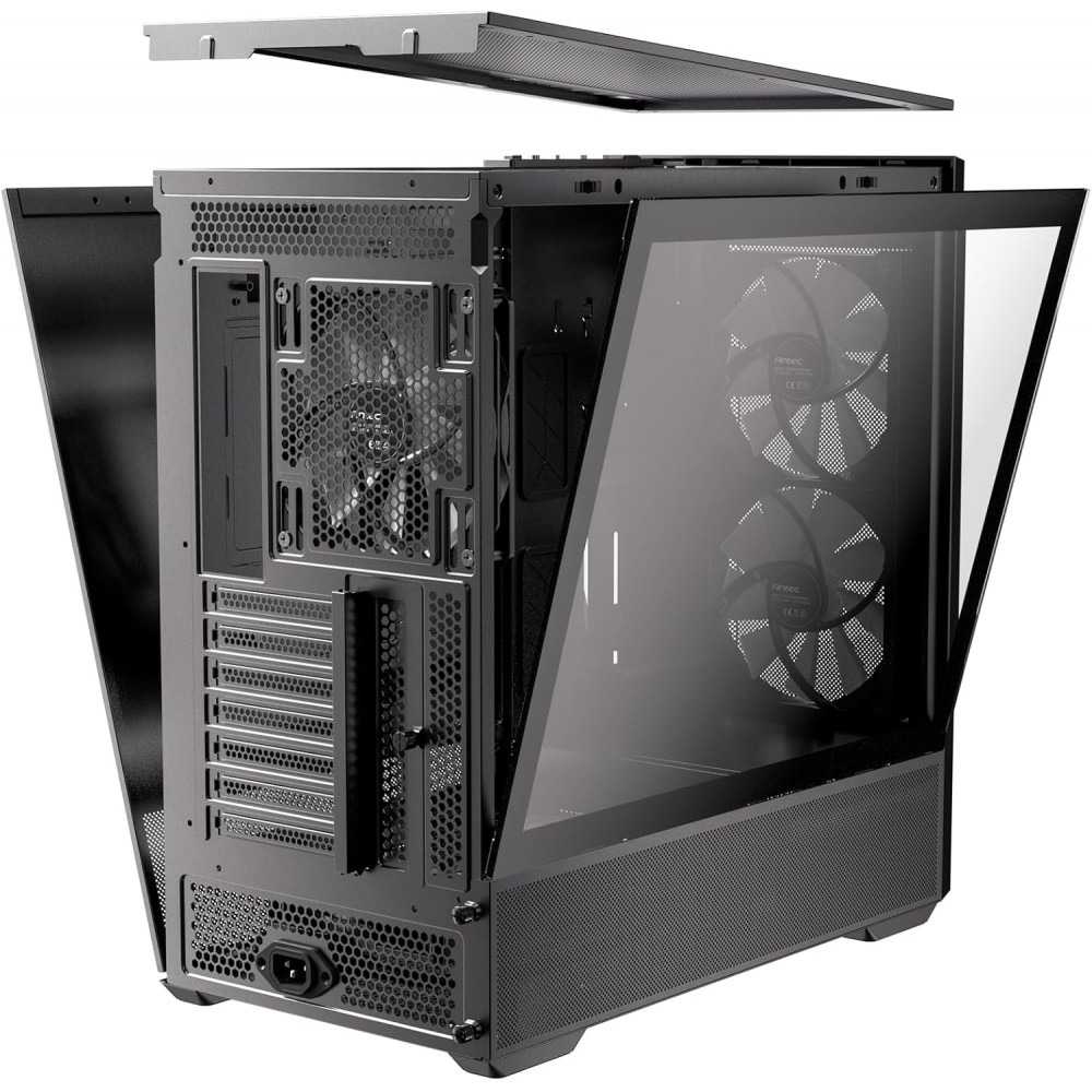 Antec Flux REAR ARGB Mid Tower Case Black Antec Flux REAR ARGB Mid Tower Case Black
