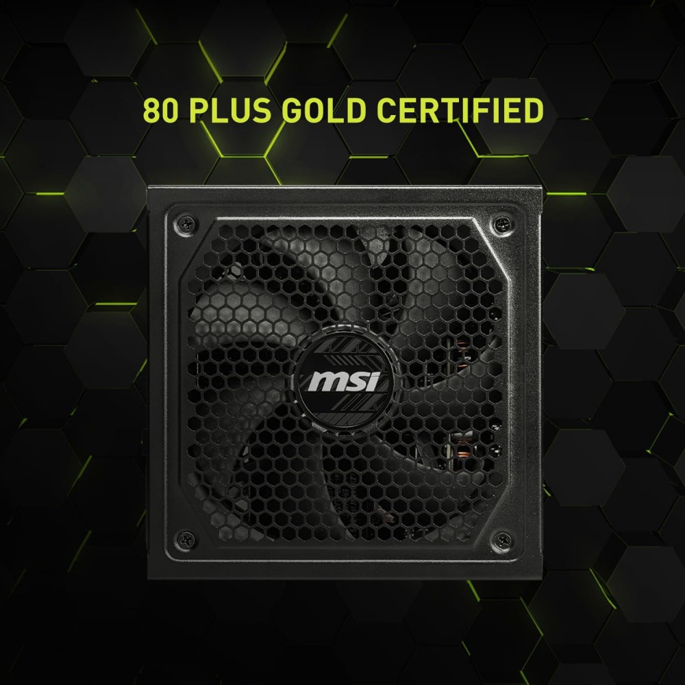 MSI MAG A1000GL - 1000W - PCI 5 - 80 PLUS GOLD - ATX 3.1 & PCIE 5.1 Ready