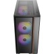 Antec Flux REAR ARGB Mid Tower Case Black Antec Flux REAR ARGB Mid Tower Case Black