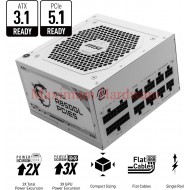 MSI MAG A850GL - 850W - PCI 5 - 80 PLUS GOLD - ATX 3.0 White 