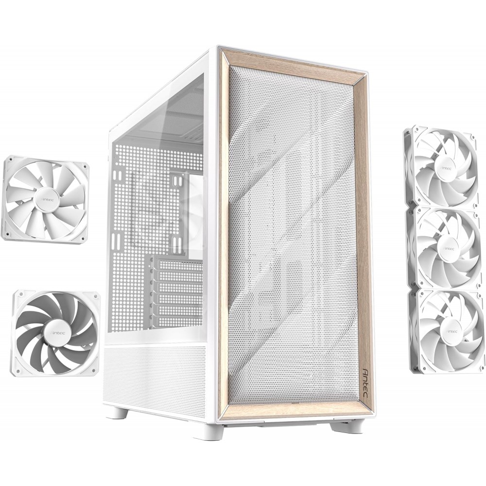 Antec Flux Mid Tower Case White