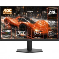 AOC 24G11ZE - 24"- 1080P - 0.3MS - 240hz - HDR10 - FAST IPS - Adaptive Sync - Delta E < 2