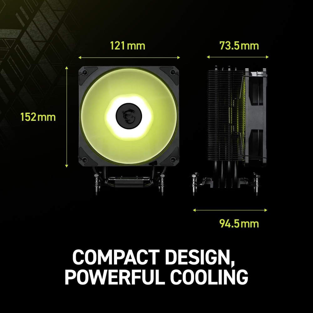 MSI MAG COREFROZR AA13 ARGB CPU COOLER