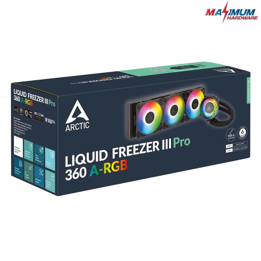 ARCTIC FREEZER III PRO 360 ARGB LIQUID Cooling ARCTIC FREEZER III PRO 360 ARGB LIQUID Cooling