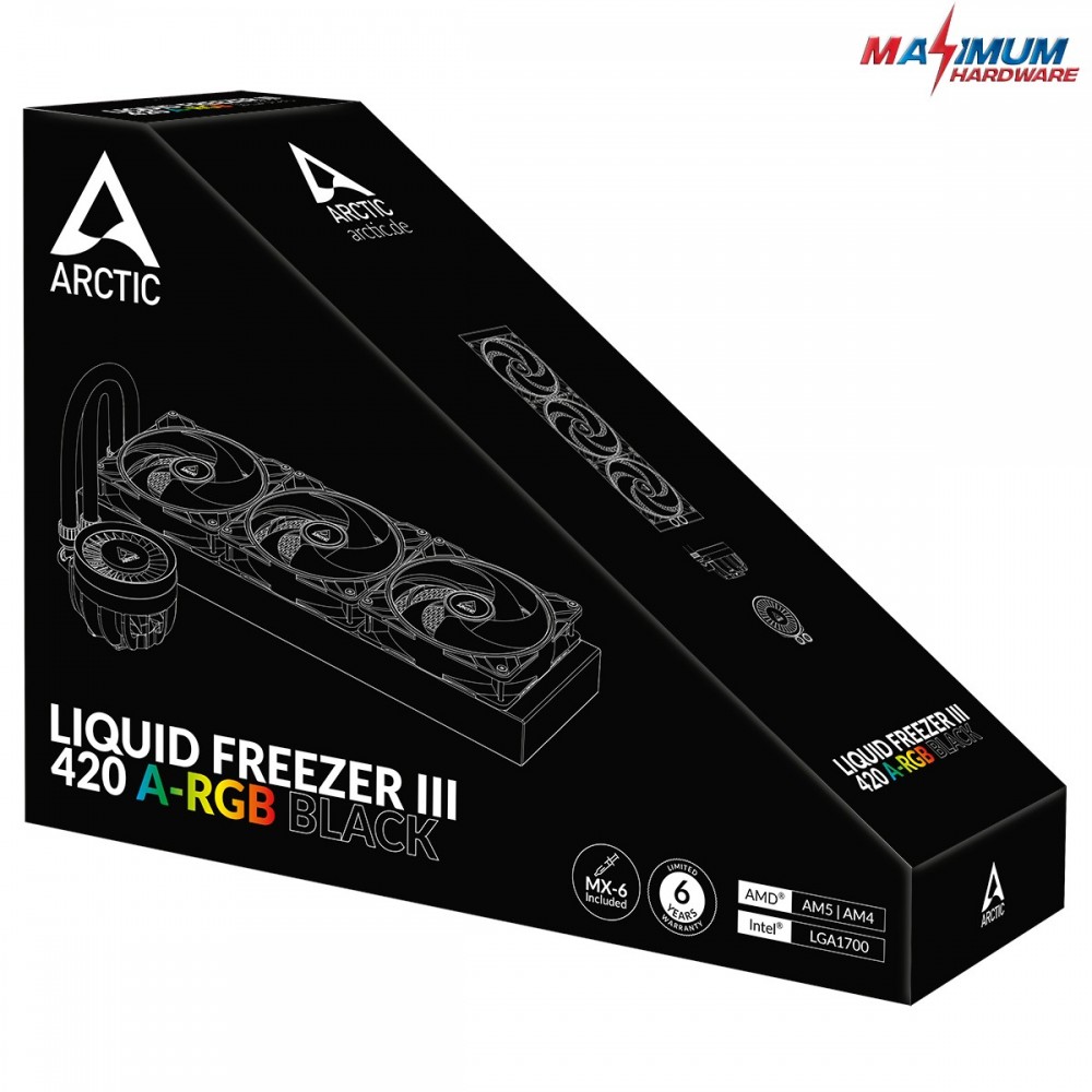 ARCTIC FREEZER III 420 ARGB LIQUID Cooling ARCTIC FREEZER III 420 ARGB LIQUID Cooling