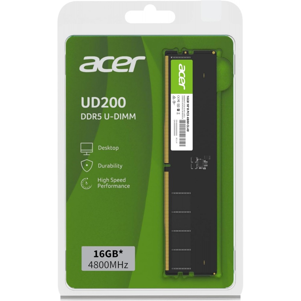Acer UD200 16GB DDR5 4800MHz CL40