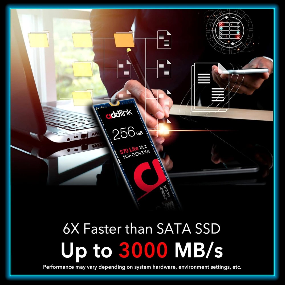 Addlink S70 Lite M.2 2280 NVMe 256GB
