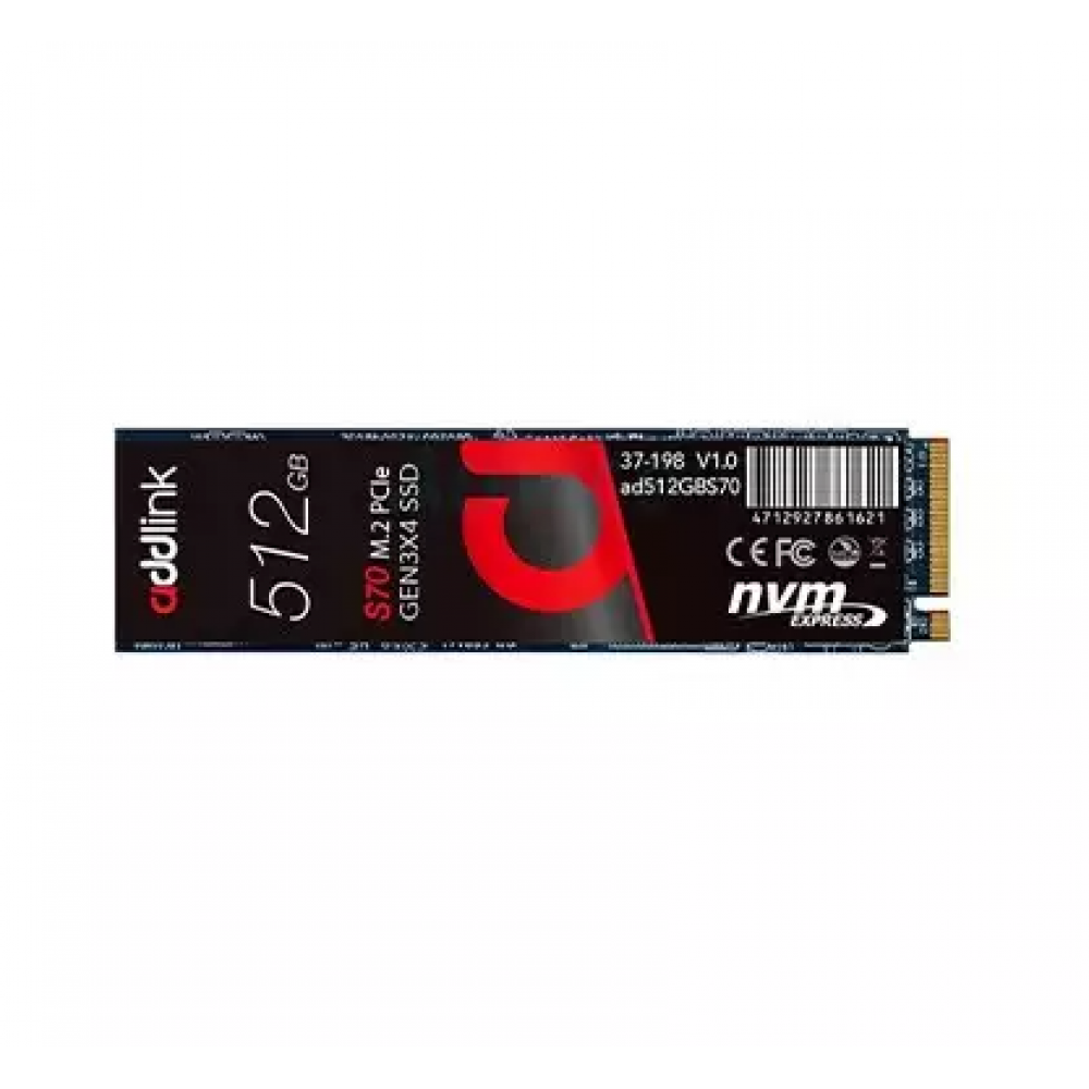 Addlink S70 Lite 512GB (R 3000/ W 2000) PCIe 3.0 M.2 NVMe 1.4 SSD