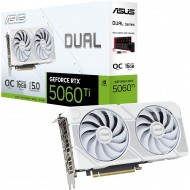 ASUS GeForce RTX 5060 TI Dual White OC Edition 16GB GDDR7 