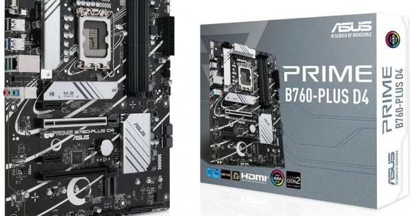 ASUS PRIME B760-PLUS D4 - 90MB1EF0-M0AAY0