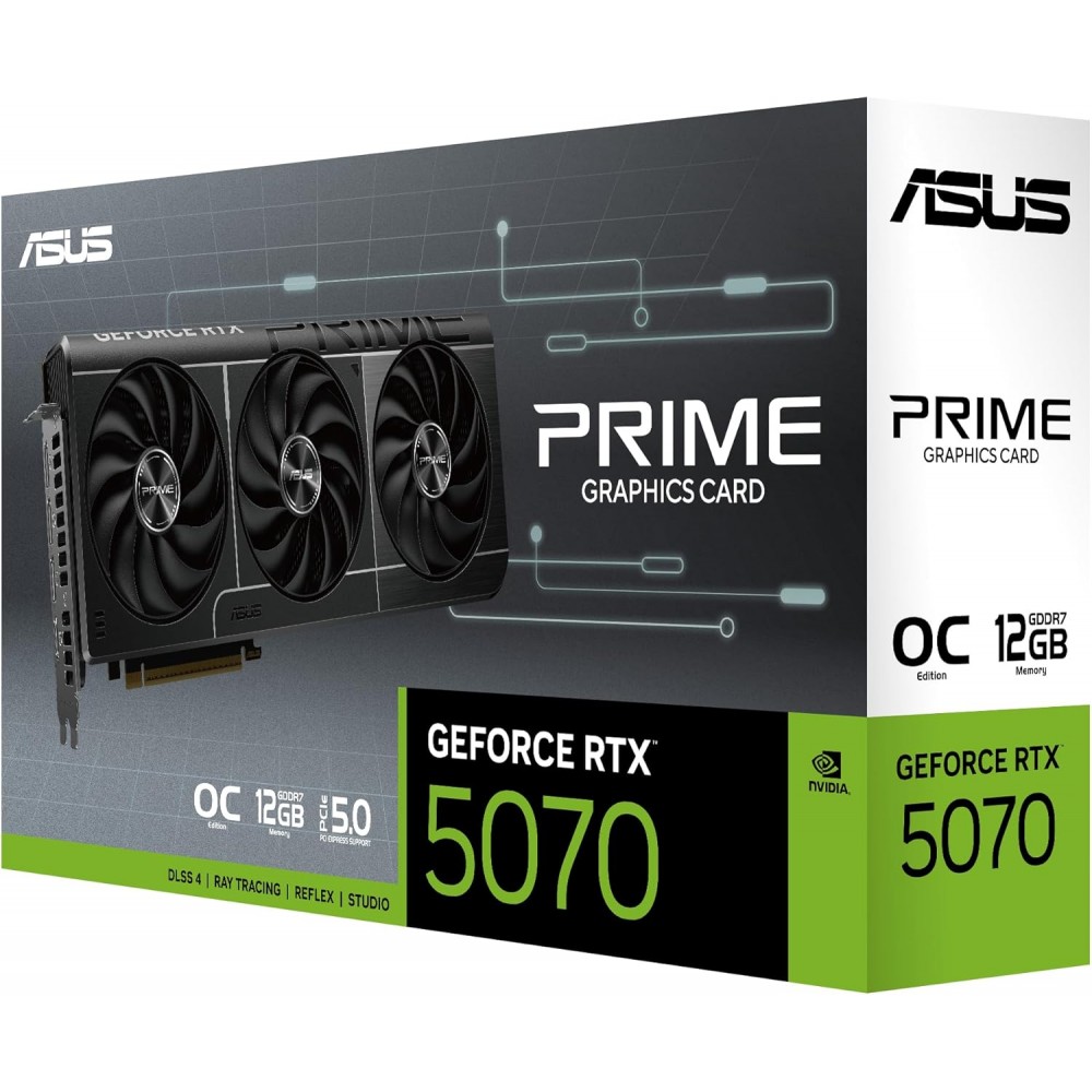 ASUS PRIME GeForce RTX 5070 OC 12GB GDDR7