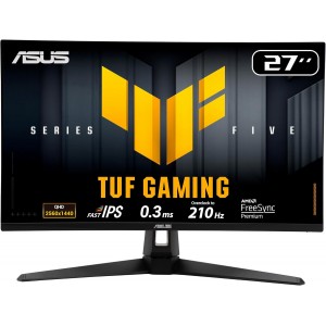 ASUS TUF Gaming VG27AQ5A - 27 INCH - Fast IPS - 2K - 0.3ms GTG (min.) - 210Hz(OC)