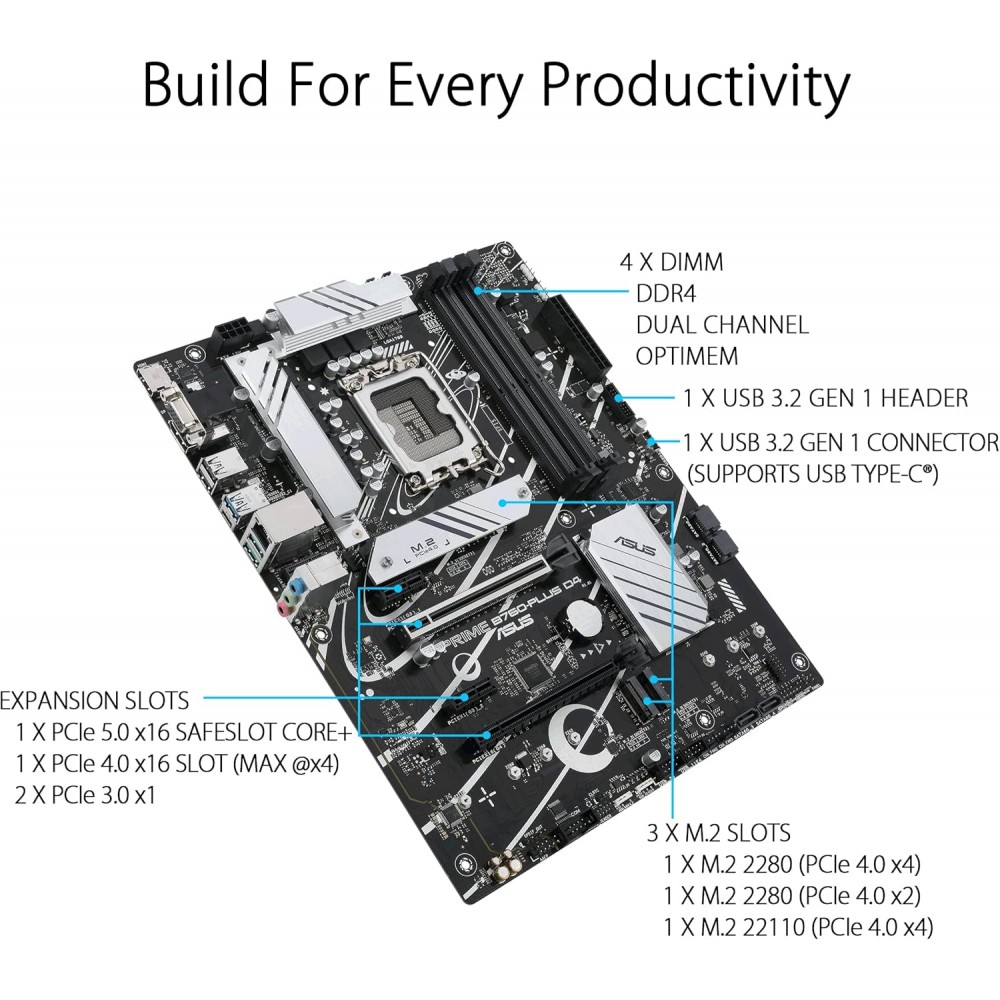 ASUS PRIME B760-PLUS D4