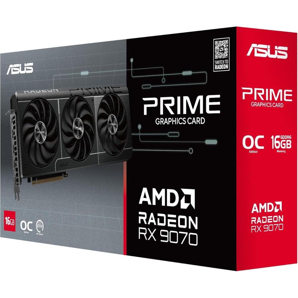ASUS PRIME RX 9070 OC 16GB GDDR7