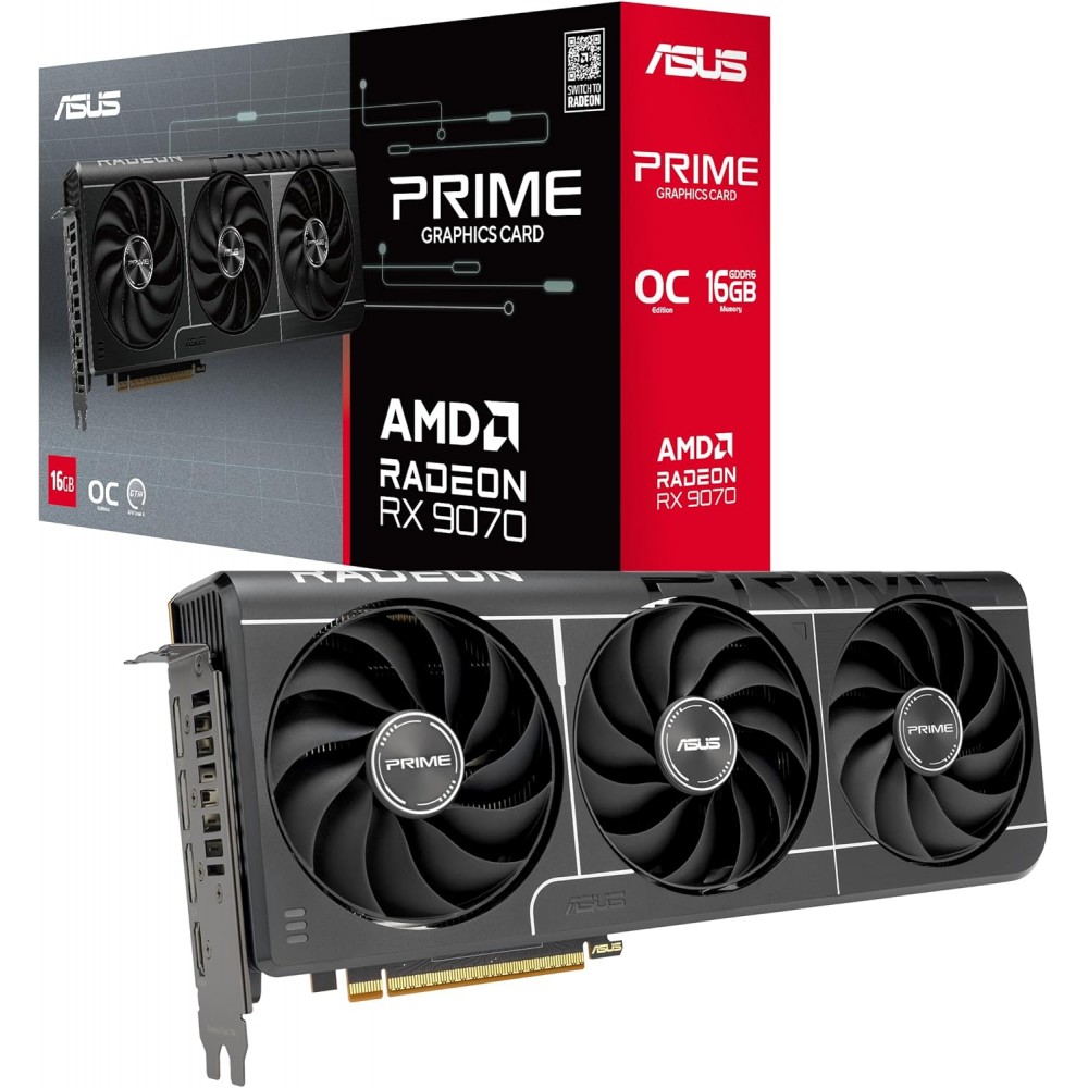 ASUS PRIME RX 9070 OC 16GB GDDR7