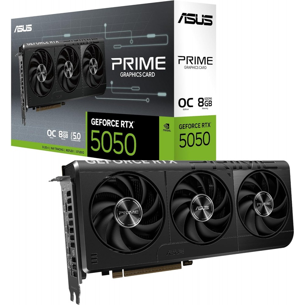 ASUS RTX 5050 Prime OC Edition 8GB GDDR6 ASUS RTX 5050 Prime OC Edition 8GB GDDR6