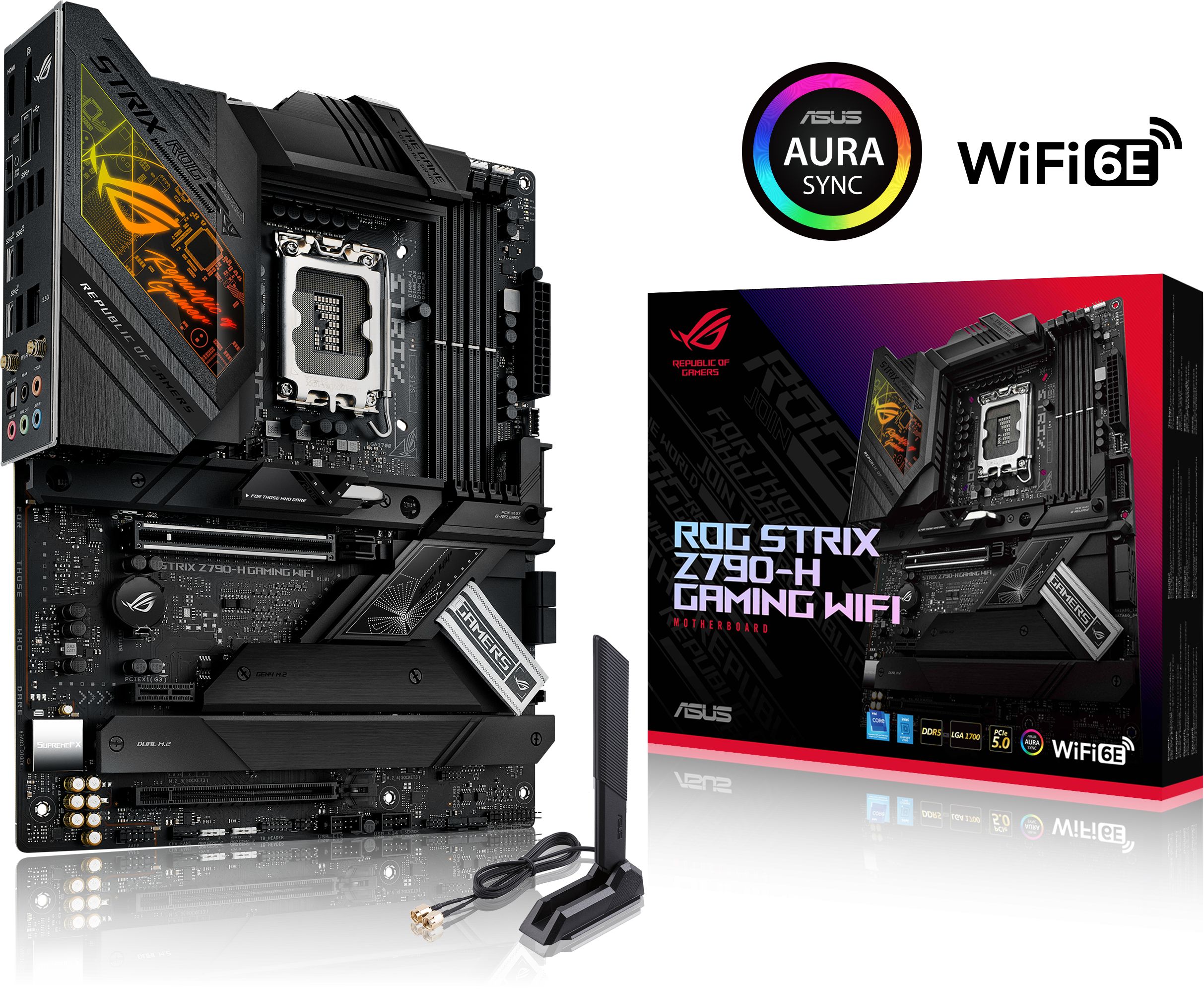 ASUS ROG STRIX Z790-H Gaming WiFi DDR5 LGA 1700 - ROG STRIX Z790-H