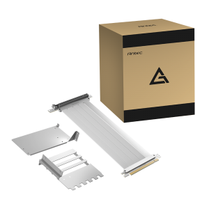 Antec PCIE4.0 Vertical Bracket Cable kit White