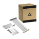 Antec PCIE4.0 Vertical Bracket Cable kit White