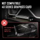 Antec PCIE4.0 Vertical Bracket Cable kit White