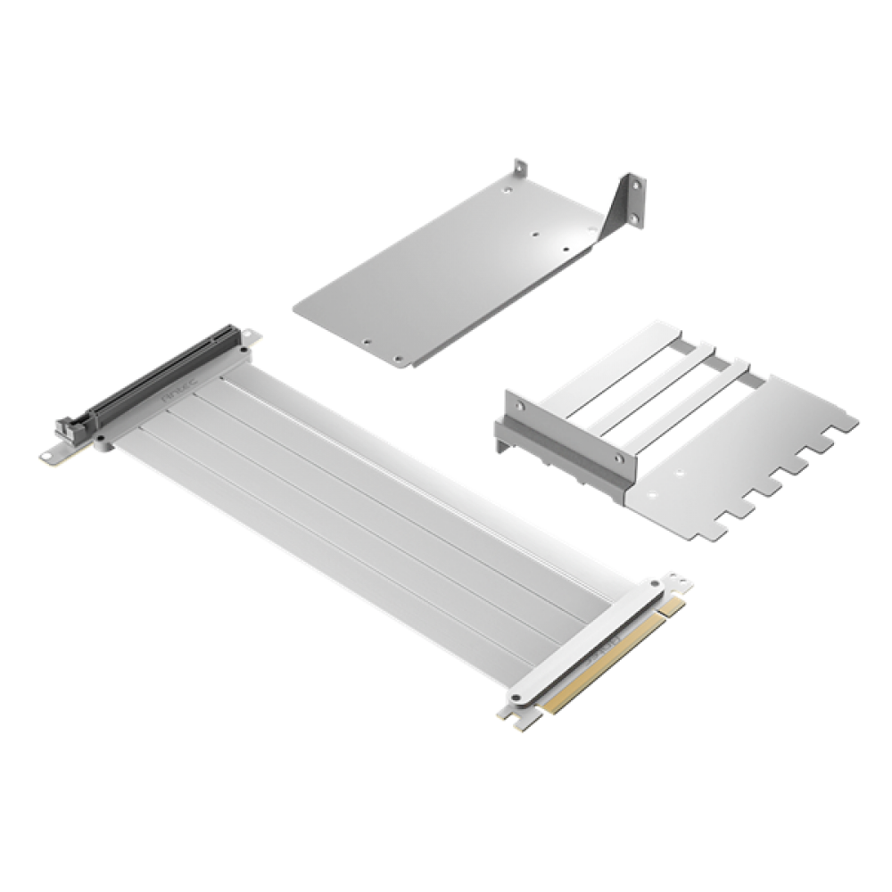 Antec PCIE4.0 Vertical Bracket Cable kit White