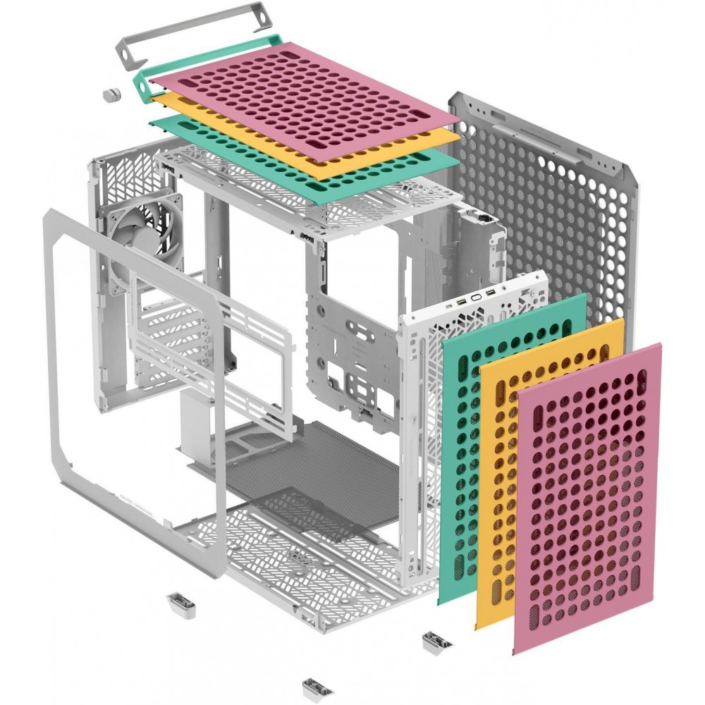 Cooler Master QUBE 500 Flatpack Mid-Tower Macaron Edition