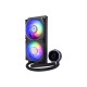 CoolerMaster MasterLiquid PL240 FLUX ARGB Black
