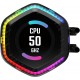 CoolerMaster MasterLiquid 360 Ion ARGB Black