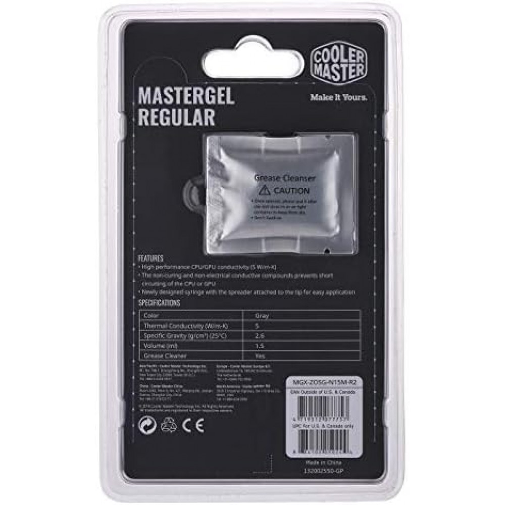 Cooler Master MasterGel Regular Thermal Paste