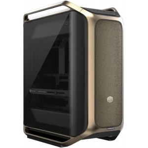 Cooler Master COSMOS ALPHA Gold Limited Edition 24K Gold-Plated Logo Full Tower Case