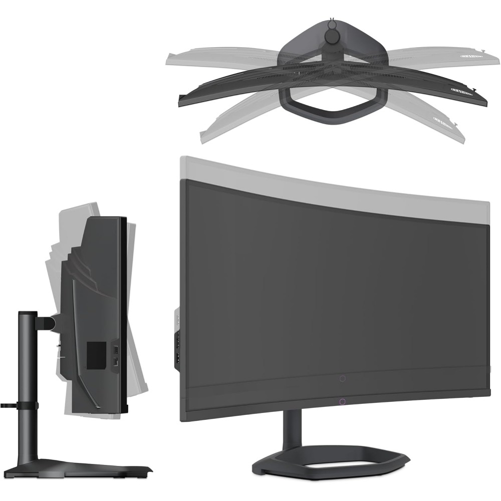 Cooler Master GM34-CWQ2 - 34" - VA - 0.5MS - 2K -165Hz - CURVED - FreeSync - Quantum Dot - HDR 400